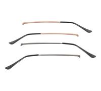 WEKAMOS 2 Paires Branches de Lunettes Métalliques de Remplacement Bras Droits pour Montures sans Bord Accèssoires de Réparation Stables pour Lunettes