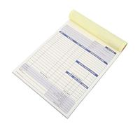 WEKAMOS 2 Pièces Carnet de Factures Formulaires de Commande pour Petites Entreprises Gestion des Dépenses et Suivi des Ordres Format Standard pour Conservation Facile