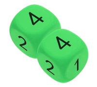 WEKAMOS 2 Pièces Dés Géants Mousse EVA Lot de Cubes Souples pour Jeux Éducatifs Apprentissage des Chiffres et Décorations Événements Garçon Fille
