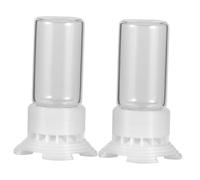 WEKAMOS 2 pièces Distributeur Eau pour Fourmis Plastique Abreuvoir Stable Antidéversement pour Jardin de Fourmis et Nid Facile à Utiliser