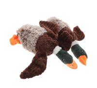 WEKAMOS 2 Pièces Jouets Canins Canard avec Sifflet Jouets à Mâcher Interactifs pour Chiens Petits à Grands Stimule Instinct de Chasse pour Jeux Intérieurs et Extérieurs