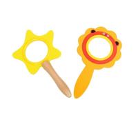WEKAMOS 2 pièces Jouets Observation Bois Loupe Éducative Ludique pour Garçon Fille Apprentissage Naturel Garçon Fille