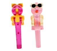 WEKAMOS 2 pièces Porte Sucettes Robot Dinosaure Boîte de Rangement Interactif Garçon Fille Fans de Robots et Dinosaures