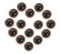 WEKAMOS 20 pièces Boutons Ronds Métalliques Vintage pour Chemises et Costumes Décorations Couture Durables sans Bavure Accessoires Mercerie pour Vêtements et DIY