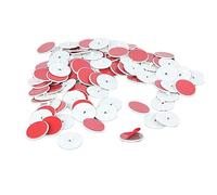 WEKAMOS 20 pièces Crochets Adhésifs Plafond PVC pour Décorations Suspendues Ballons Ornements de Fête et Mariage