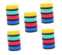 WEKAMOS 20 pièces Effaceurs Magnétiques pour Tableau et Gommes Feutrine Épaisse Pratique et Antipoussière pour École Bureau et Maison