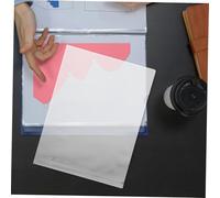 WEKAMOS 20 pièces Protège Documents Transparente Pochette de Protection Fine et Résistante pour Bureau et Range Clair Pratique pour Classement et