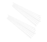 WEKAMOS 20 Pièces Tiges Acrylique Transparentes pour Pâte Polymère DIY Bâtons Souples pour Figurines Miniatures et Succulents Supports Durables pour Artisanat
