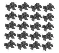 WEKAMOS 200 pièces Lot de Mini Nœuds Décoratifs Polyester pour Loisirs Accessoires DIY pour Décorations de Fête et Projets Couture