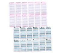 WEKAMOS 24 pièces Budget Planner Cards Set Portable Cash Budget Sheets In And Personal Finance Management For Monthly Expense Tracking
