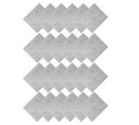 WEKAMOS 24 Pièces Miniature Roof Tiles Scale Stainless Steel DIY Model Building Supplies for Table Architectural Scenes Educational and Exhibition Use