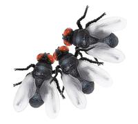 WEKAMOS 3 Pièces Insect Bug Toys Realistic Fly Figures Bug Models for Early Learning Science Education Family Engagement