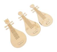 WEKAMOS 3 pièces Kit de Luth Chinois DIY Musical Éducatif pour Garçon Fille Améliore Coordination Main-œil et Auditif et Unique