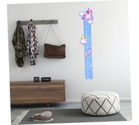 WEKAMOS 3 pièces Toise Murale Garçon Fille avec Animaux Cartoon Sticker Mural Amovible et Étanche Tableau de Croissance Pratique pour Chambre Garçon Fille Décoration Ludique et Mesure de