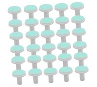 WEKAMOS 30 Pièces Replacement Pads For Electric Nail Trimmer Plastic Grinding Heads With Fine Grit For Safe Quiet And Precise Nail Care And Newborns