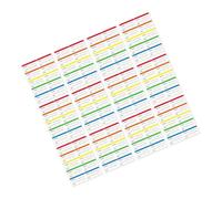 WEKAMOS 300 pièces Lot de Étiquettes Autocollantes Congélateur Papier Auto-adhésif Résistantes à Eau pour Marquage Alimentaire Cuisine et Réfrigérateur Faciles à Écrire Décoller pour Date