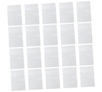 WEKAMOS 300pièces Sacs Adhésifs pour Vêtements Conteneurs De Rangement Anti-Rayures Sacs Simples Blancs