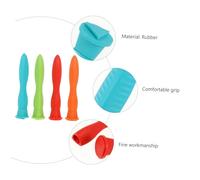WEKAMOS 4 pièces Caoutchouc Géométriques avec Manche pour Garçon Fille Outils de Dessin et Peinture pour Garçons et Filles Kit de pour Activités Manuelles et Éducation Artistique