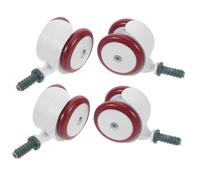 WEKAMOS 4 Pièces du trotteur pour bébé roue de bébé accessoires de marche pour déambulateur roulettes à roulement silencieuses lisses de -walker mini- Plastique
