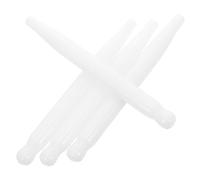 WEKAMOS 4 Pièces Gua Sha Massage Stick Pierre Blanche Polie Stylo Acupression Précis pour Massage Facial et Corps Soulagement Du Stress Outil Portable de Relaxation Musculaire