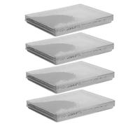 WEKAMOS 4 pièces Kit Éducatif Boîtes de Limaille et Poudre de Fer pour Expériences Scientifiques Visualisation du Champ Magnétique Démonstration Scolaire Physique et Électromagnétisme