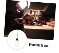WEKAMOS 4 pièces Lot de Bouteilles Huile Machine à Coudre Distributeur Précision avec Bec Long Angle et Bouchon Vissé pour Graissage Exact et Contrôle Anti-fuite