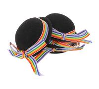 WEKAMOS 4 Pièces Mini Hats for Dolls Miniature Formal Top Hats with Trim Lightweight Mini Headwear for Crafting Dollhouse Accessories and Party Decoration