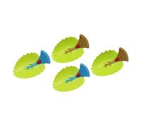 WEKAMOS 4 pièces Rallonges de Robinet Plastique Souple pour Tout-petits Extenseur de Robinet Cartoon Guide Eau Sécurisé pour Lavabo Garçon Fille Aide Lavage des Mains Garçon Fille