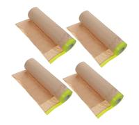 WEKAMOS 4 rouleaux Film de Masquage Semi Transparent pour Masques de Découpe Auto et Protection Peinture et Modèles de Pochoir Film de Recouvrement Facile à Découper pour Artistes et