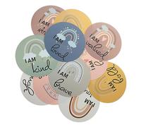 WEKAMOS 40 Pièces Autocollants Récompense Boho Style pour Décoration de Classe Stickers Encouragements Auto Adhésifs pour Motiver Élèves et Valoriser Comportements