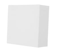 WEKAMOS 400 Pièces Bloc-notes Carré Blanc Non Adhésif Recharge Papier Lisse pour Notes et Rappels Feuilles Détachables sans Marque Bureau École Maison
