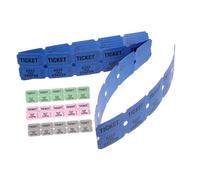 WEKAMOS 400 pièces Tickets Raffle Billets Couleurs Assorties pour Événements Fêtes Carnaval Jeu Tirages