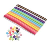 WEKAMOS 4050Pcs Lucky Star Origami Star Origami Paper Assortiment Origami Star Strip Colorful Folding Paper Colorful Strips Handmade
