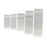 WEKAMOS 5 ensembles Lot de Grandes Aiguilles à Coudre pour Couture et Broderie avec Boîtes de Rangement Transparentes Outils de Couture Pratiques pour Débutants et