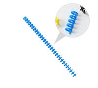 WEKAMOS 5 pièces Anneaux de Reliure Plastique Spirales de Liaison Ajustables pour Cahiers Accessoires de Carnet Notes Spirale Couleurs Aléatoires Couleur Aléatoire Couleur Aléatoire