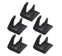 WEKAMOS 5 Pièces Support de Lecture Portable en Plastique Noir Fixation Murale pour Lecteurs de Code-Barres, Conception Précise et Utilisation Les Mains en Environnement Commercial