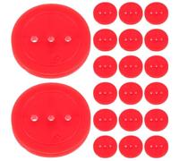 WEKAMOS 50 Pièces Poulies Plastique pour Courroie Roues Compactes Résistantes pour Accessoires Jouets Motorisés Rc Voiture Avion Robot DIY