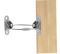 WEKAMOS 6 ensembles Kit de Sangles Basculement pour Meubles Ancrages Muraux Robustes Acier Installation Facile Protection Garçon Fille et Protection Séismes pour Étagères Commodes et