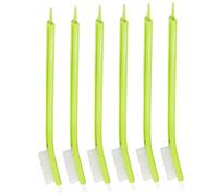 WEKAMOS 6 pièces Brosse de Nettoyage Résistante Grip Ergonomique Multifonction pour Extracteur Machine à Jus et Café Brosse Compacte et Durable Usage