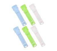 WEKAMOS 6 Pièces Cat Strip Feeders Kit Precise Treat Dispensing Spoons for Wet Food and Lickable Snacks Portable and Easy to Clean