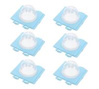 WEKAMOS 6 Pièces Kit Extension pour Tunnel de Cage pour Hamster Connecteur de Liaison pour Tunnel Module Extension pour Aires de Jeu Plaque de Connexion Externe Adaptateur