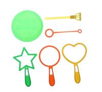 WEKAMOS 6 pièces Set de Baguettes Bulles Colorées pour Garçon Fille Outil de Création de Bulles Sûr avec Plateau pour Fêtes et Activités Plein Air Couleur Aléatoire Couleur Aléatoire