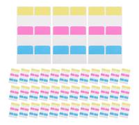 WEKAMOS 60 Pièces Onglets D'index Autocollant Étiquette Onglets Autocollants Adhésifs Etiquettes Autocollantes Pet