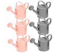 WEKAMOS 6pièces Lot de Mini Arrosoirs Plastique Arrosoirs Intérieur Décoratifs pour Maison