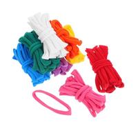 WEKAMOS 96 Pièces Elastic Loom Bands Refill Pack Pastel Weaving Loops for Potholder and Bracelet DIY Crafts Fabric Cord for Easy Weaving and Protective Coasters