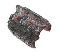 WEKAMOS Abri pour Tortue Terre Résine Cachette Reptile et Naturelle Maison Hiding Cave pour Petits Reptiles et Tortues Décoration Terrarium avec Design Unique