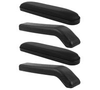 WEKAMOS Accessoires Universels pour Fauteuil Roulant, 4pcs Coussinets D'accoudoirs en Pu et Éponge, Compatibles Fauteuils Électriques, Faciles à Nettoyer, Adaptés aux
