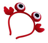 WEKAMOS Bandeau Crabe Cartoon pour Garçon Fille Accessoire de Coiffure Cosplay et Fête Décoration Capillaire Adorable pour Garçon Fille et Adultes