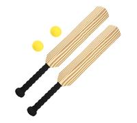 WEKAMOS Batte de Baseball en Eva 24 Pouces Légère et Robuste, Kit 2 Battes et 2 Balles en Plastique pour Entraînement Familial Intérieur et Extérieur, Sportif Éducatif pour Garçon