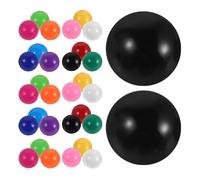 WEKAMOS Billes Éducatives Colorées 15 Mm - 120 Pièces pour Apprentissage Mathématique, Jeu de Billes, Pédagogique Solide et Portable
